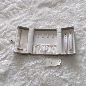 Square Double-Sided Travel Organizer Jewelry Box, A New Day